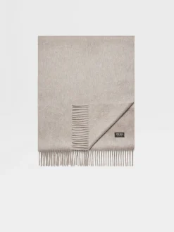 Beige Oasi Cashmere Scarf