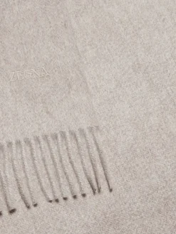 Beige Oasi Cashmere Scarf