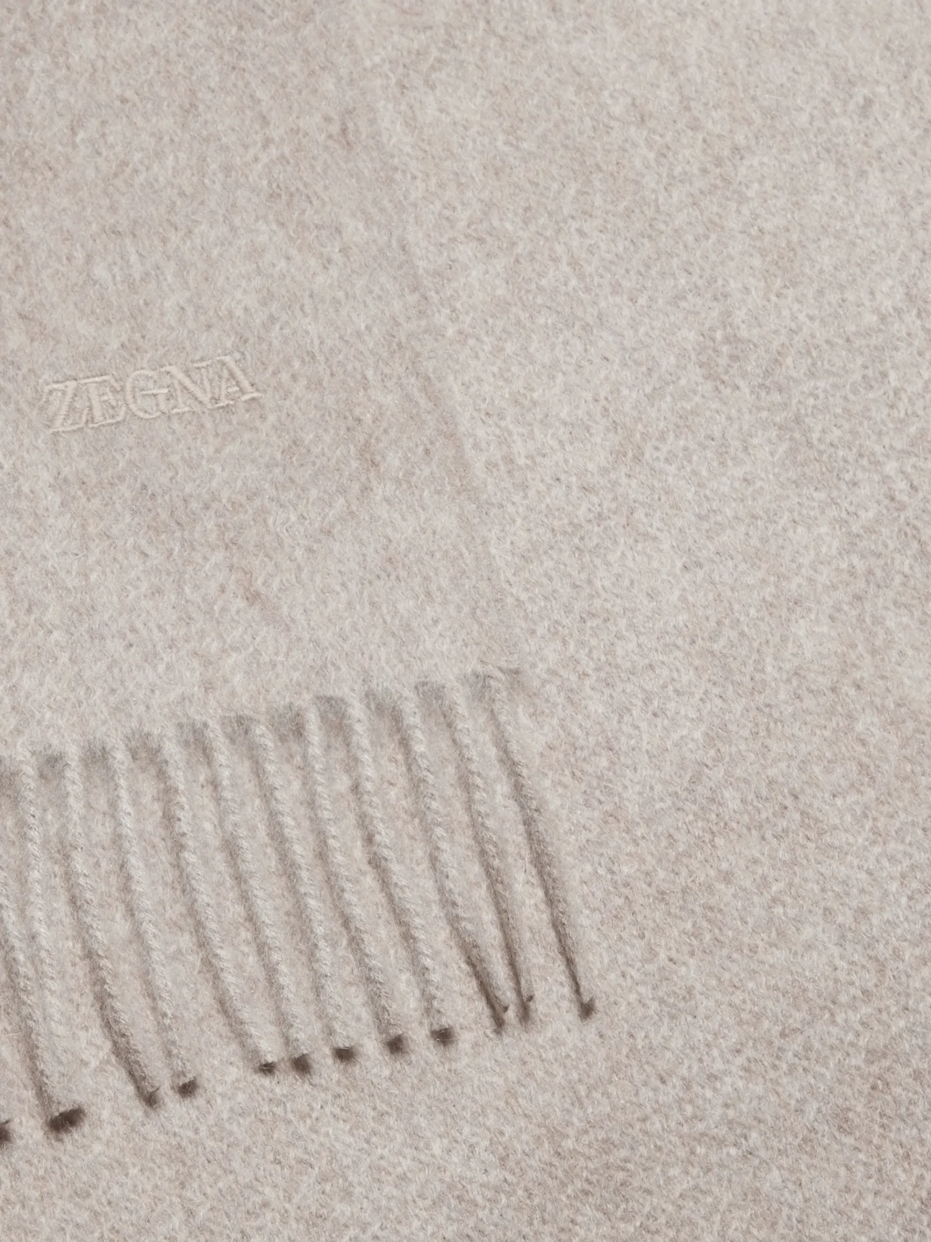 Beige Oasi Cashmere Scarf