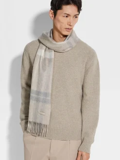 Beige Oasi Cashmere Scarf