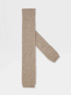 Beige Oasi Cashmere Tie