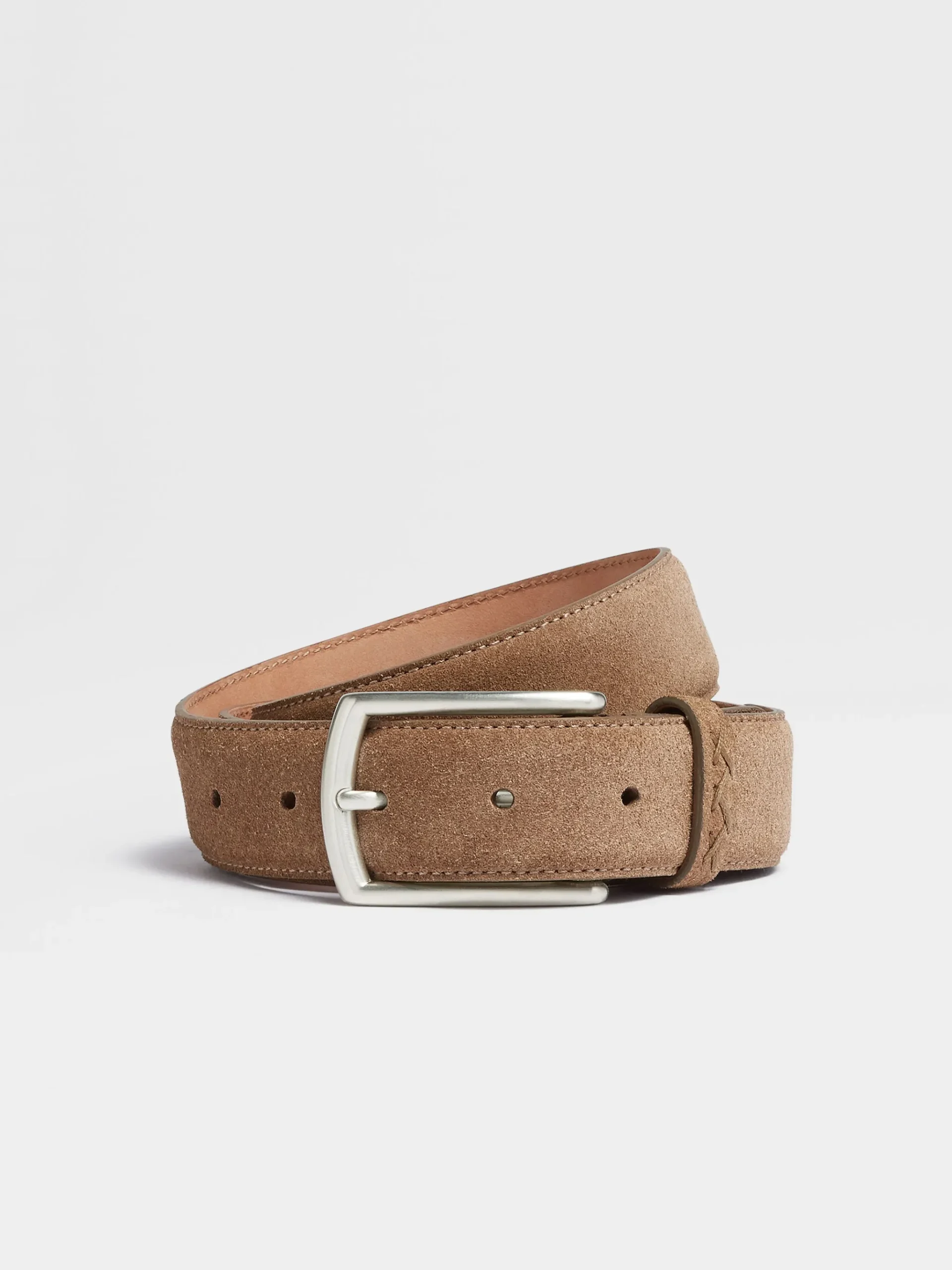 Beige Suede Belt