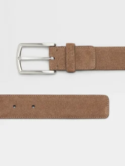 Beige Suede Belt