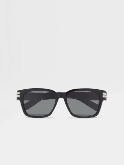Black Acetate Sunglasses