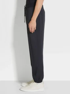 Black High Performance™ Wool Joggers