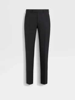 Black High Performance™ Wool Pants