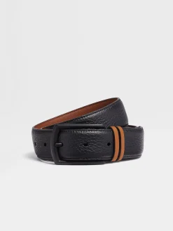 Black Leather Belt