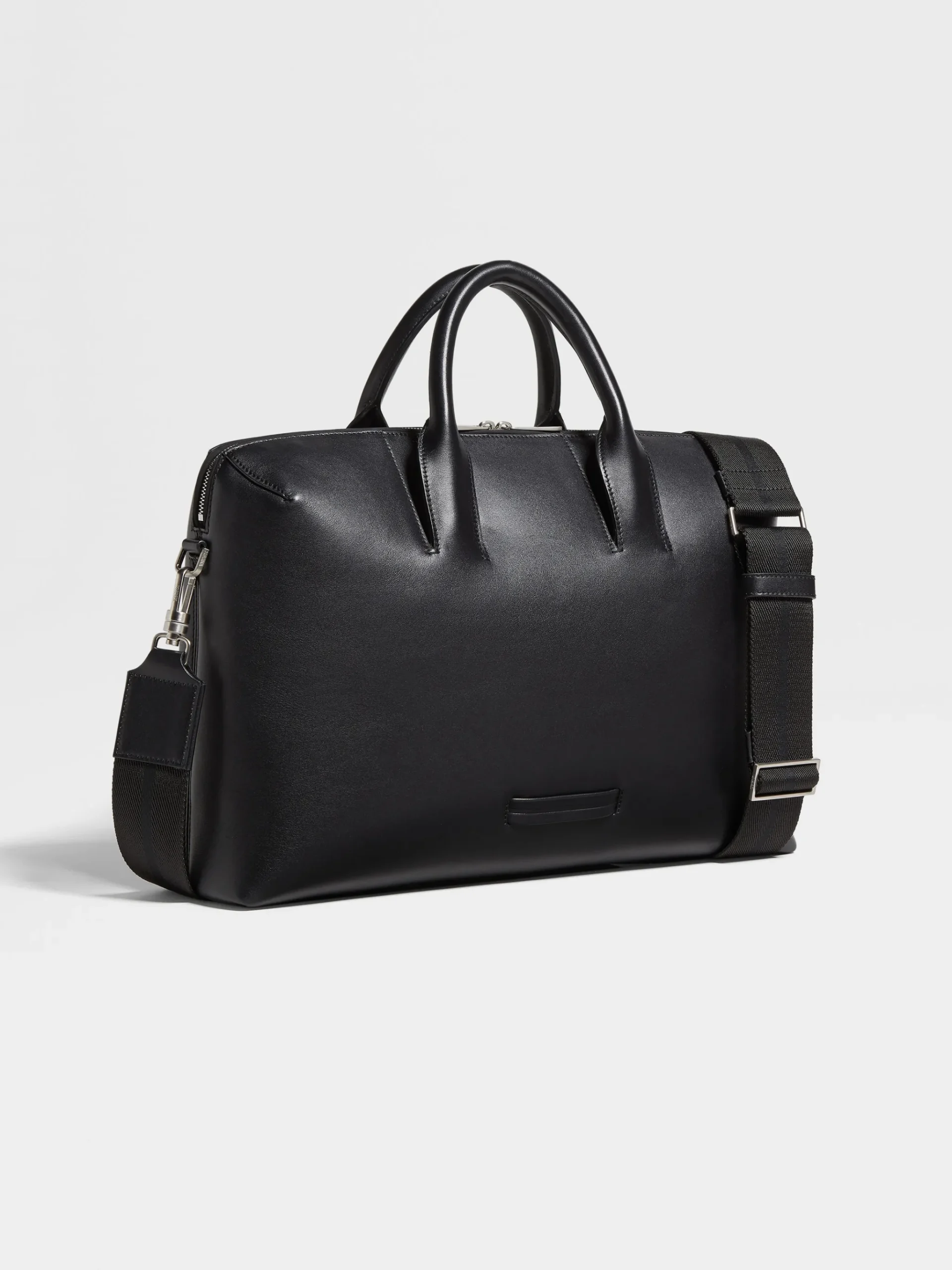 Black Leather Business Bag
