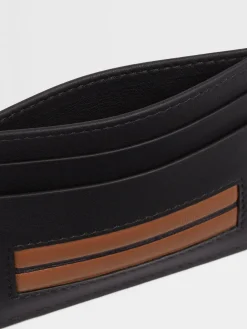 Black Leather Card Case