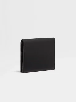 Black Leather Card Case