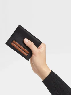 Black Leather Card Case