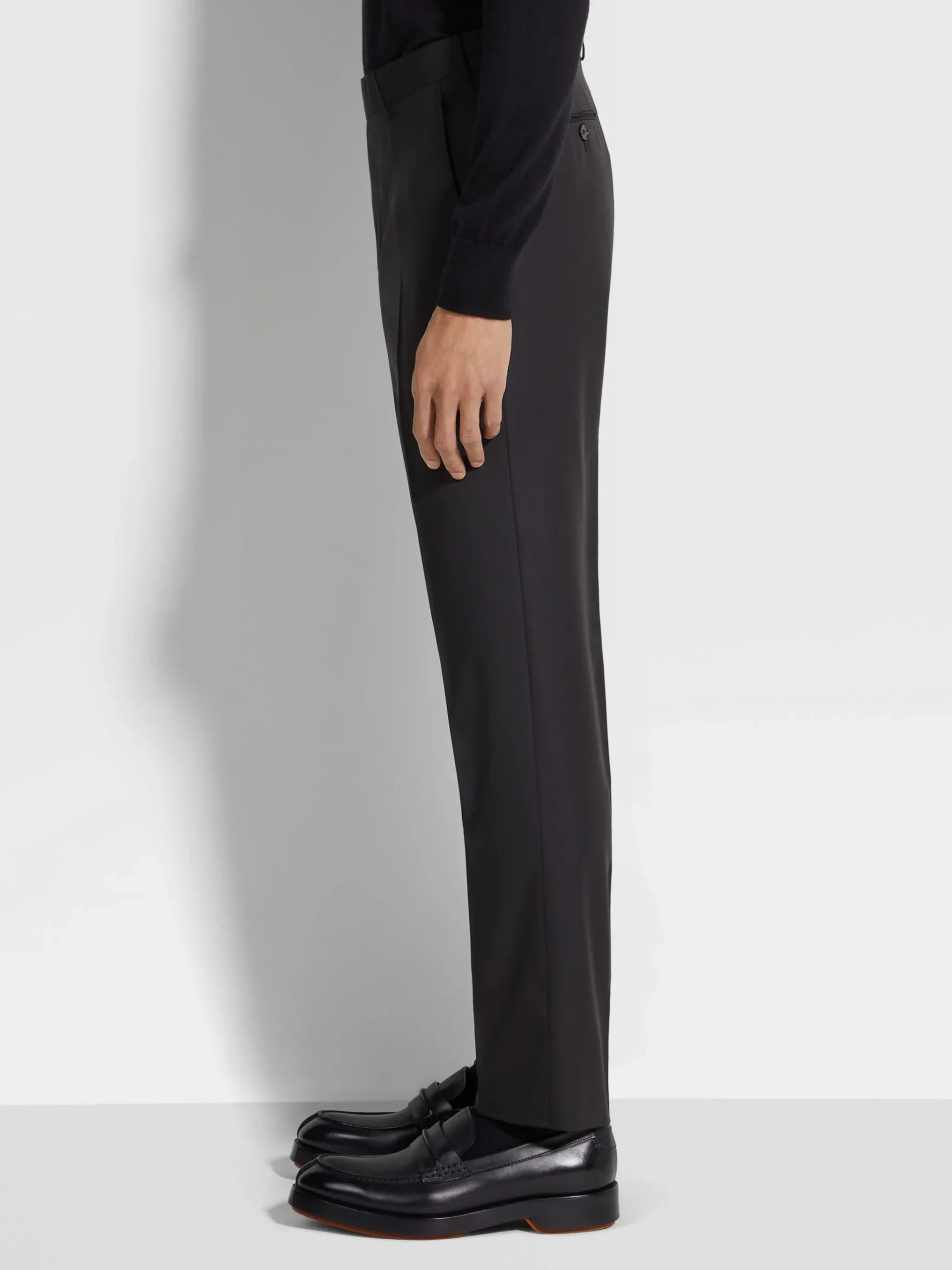 Black 15milmil15 Wool Pants