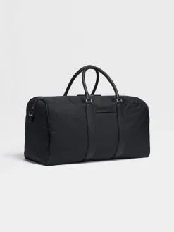 Black Nylon Holdall 55