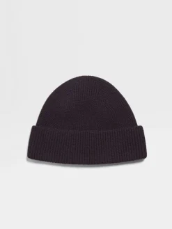 Black Oasi Cashmere Beanie