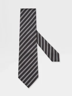 Black Silk Tie