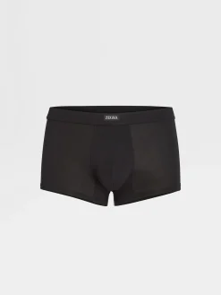 Black Stretch Modal Trunks