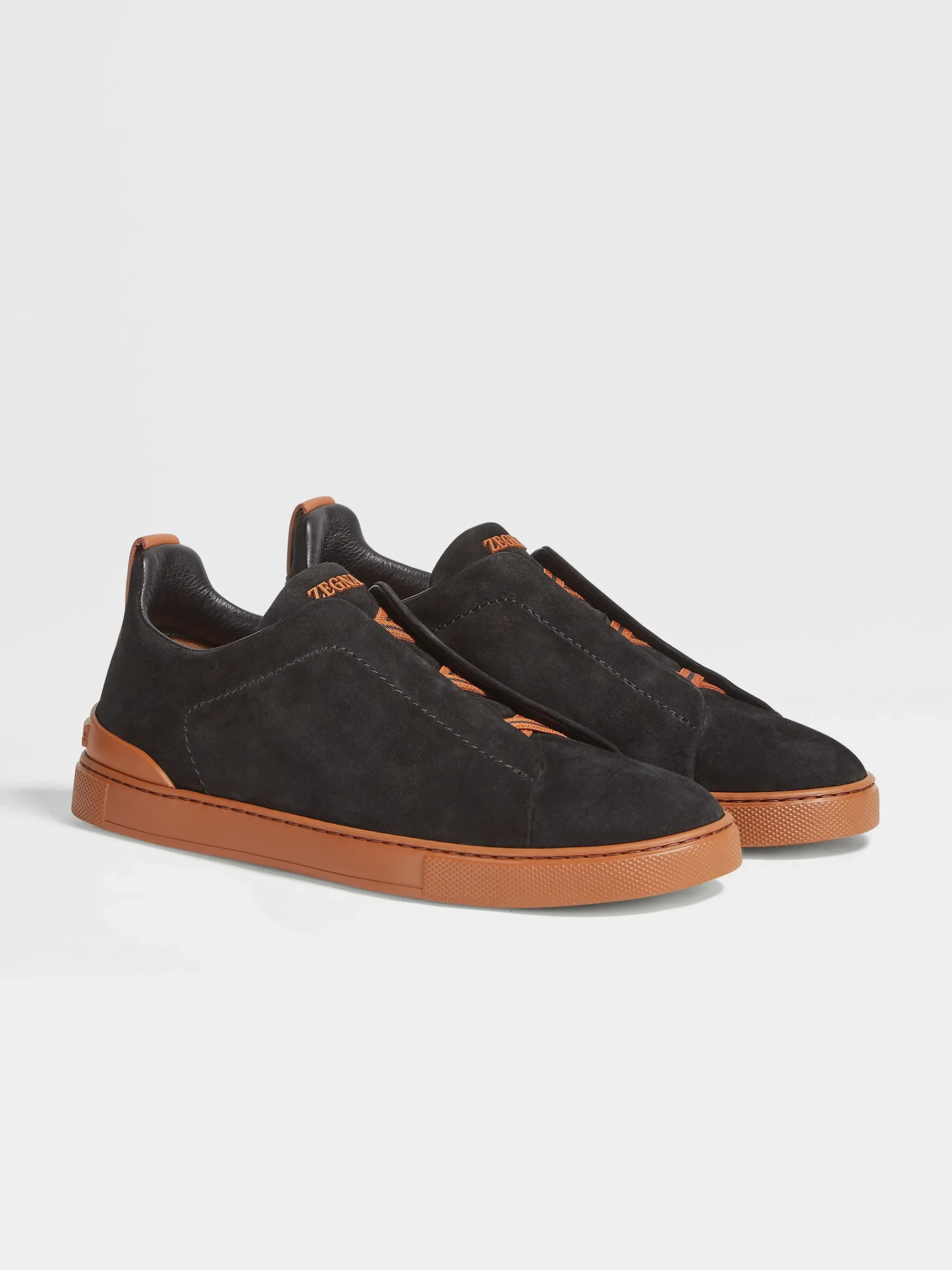 Black Suede Triple Stitch™ Sneakers