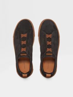 Black Suede Triple Stitch™ Sneakers