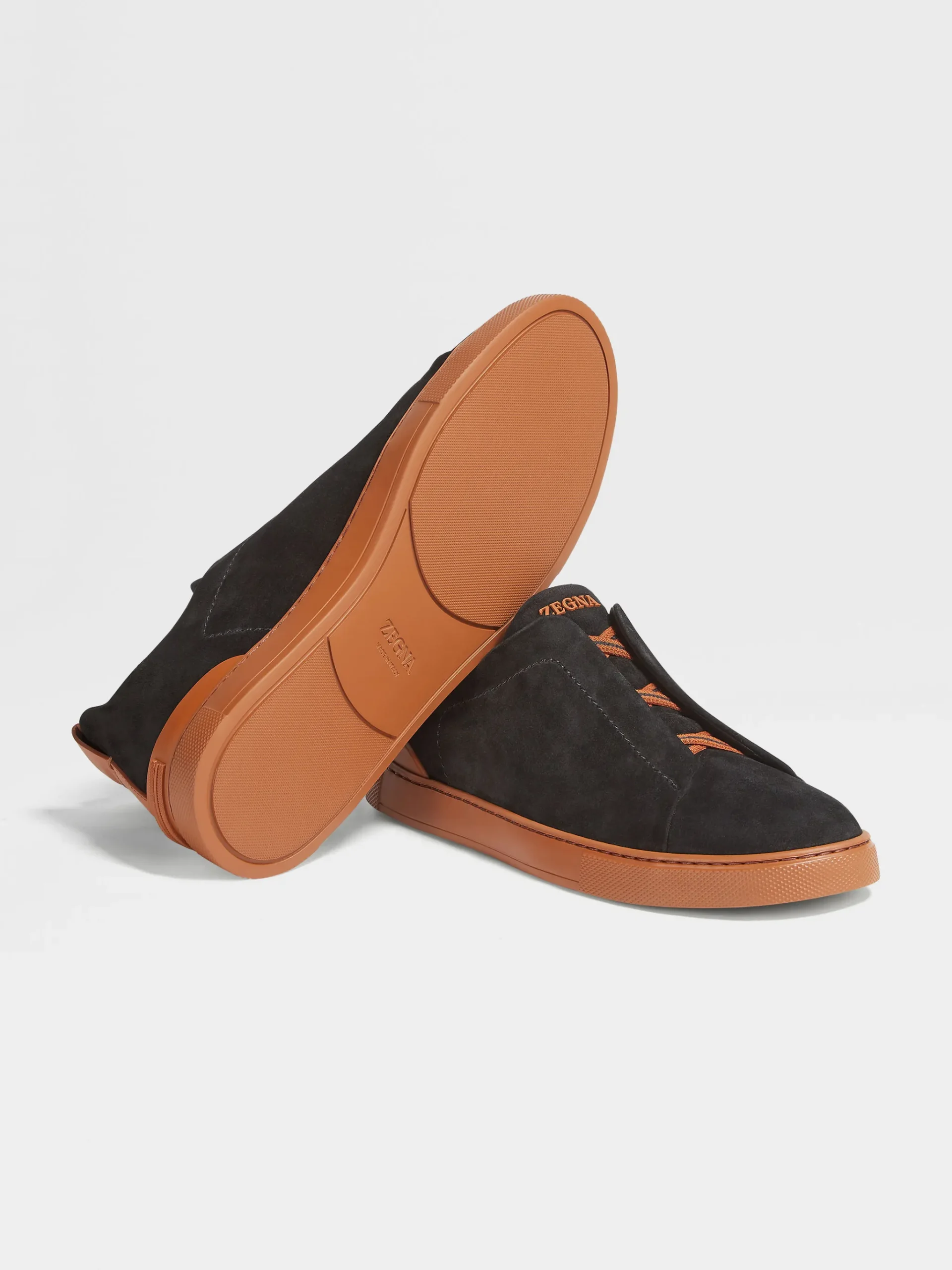 Black Suede Triple Stitch™ Sneakers