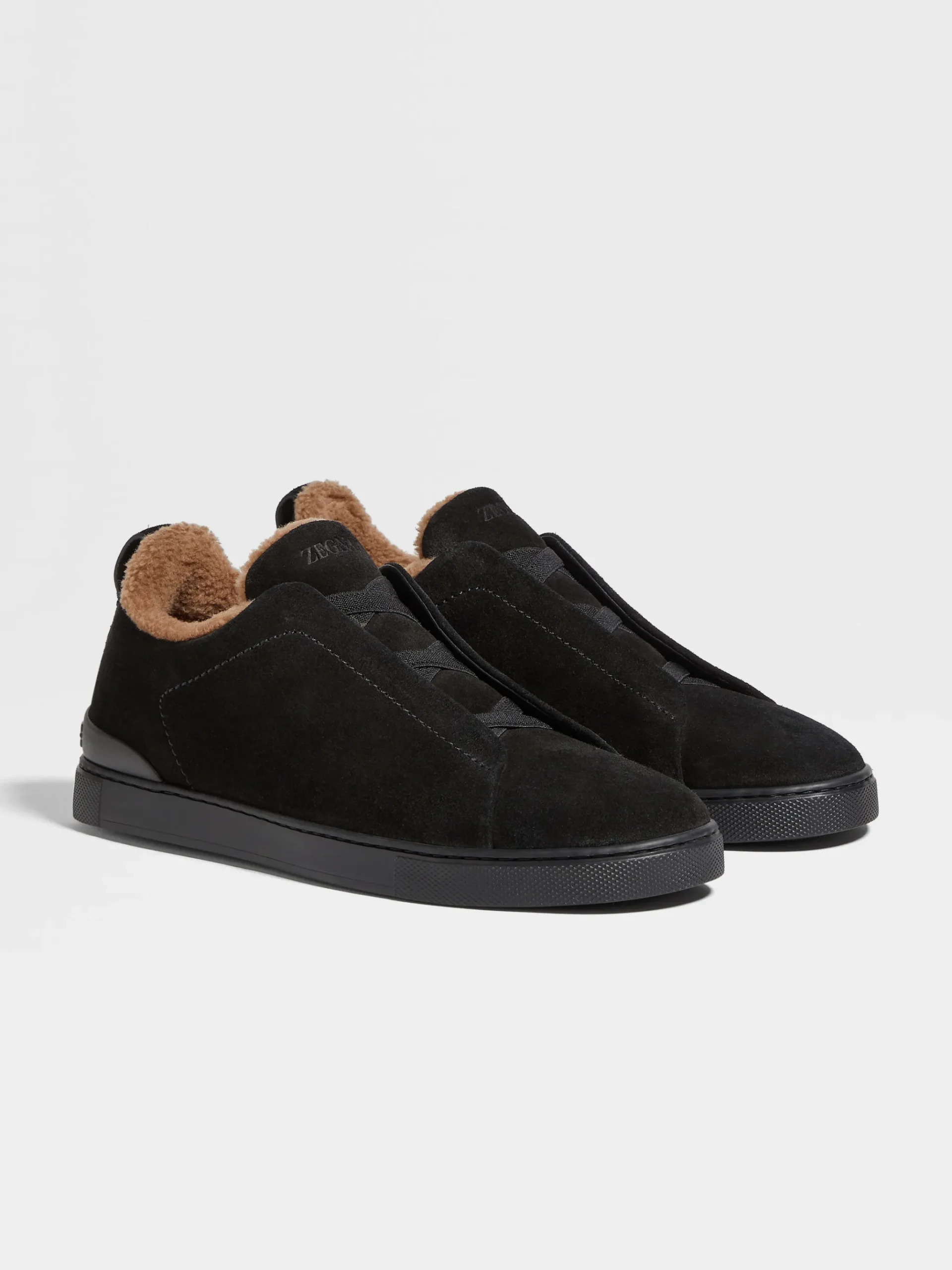 Black Suede Triple Stitch™ Sneakers