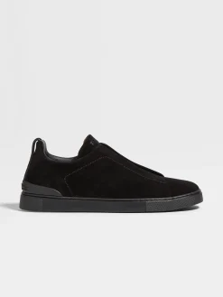 Black Suede Triple Stitch™ Sneakers
