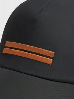 Black Technical Fabric Hat