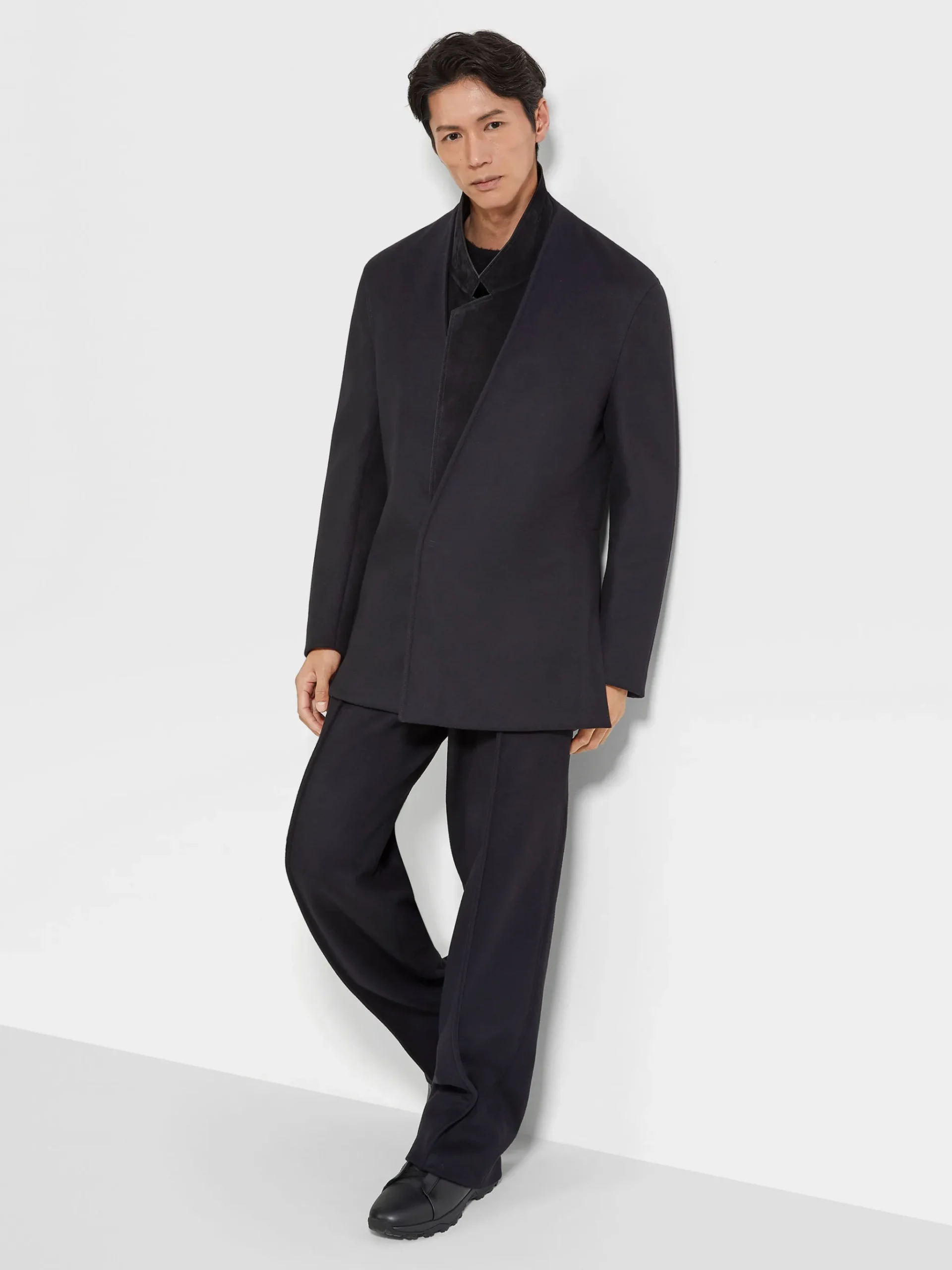 Black Trofeo™ Cashmere Jacket