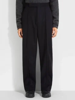 Black Trofeo™ Cashmere Pants