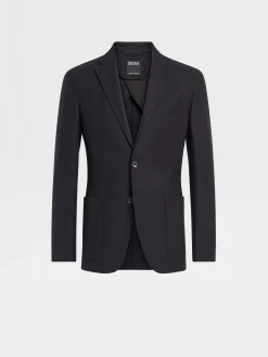 Black Trofeo™ Cashmere Shirt Jacket