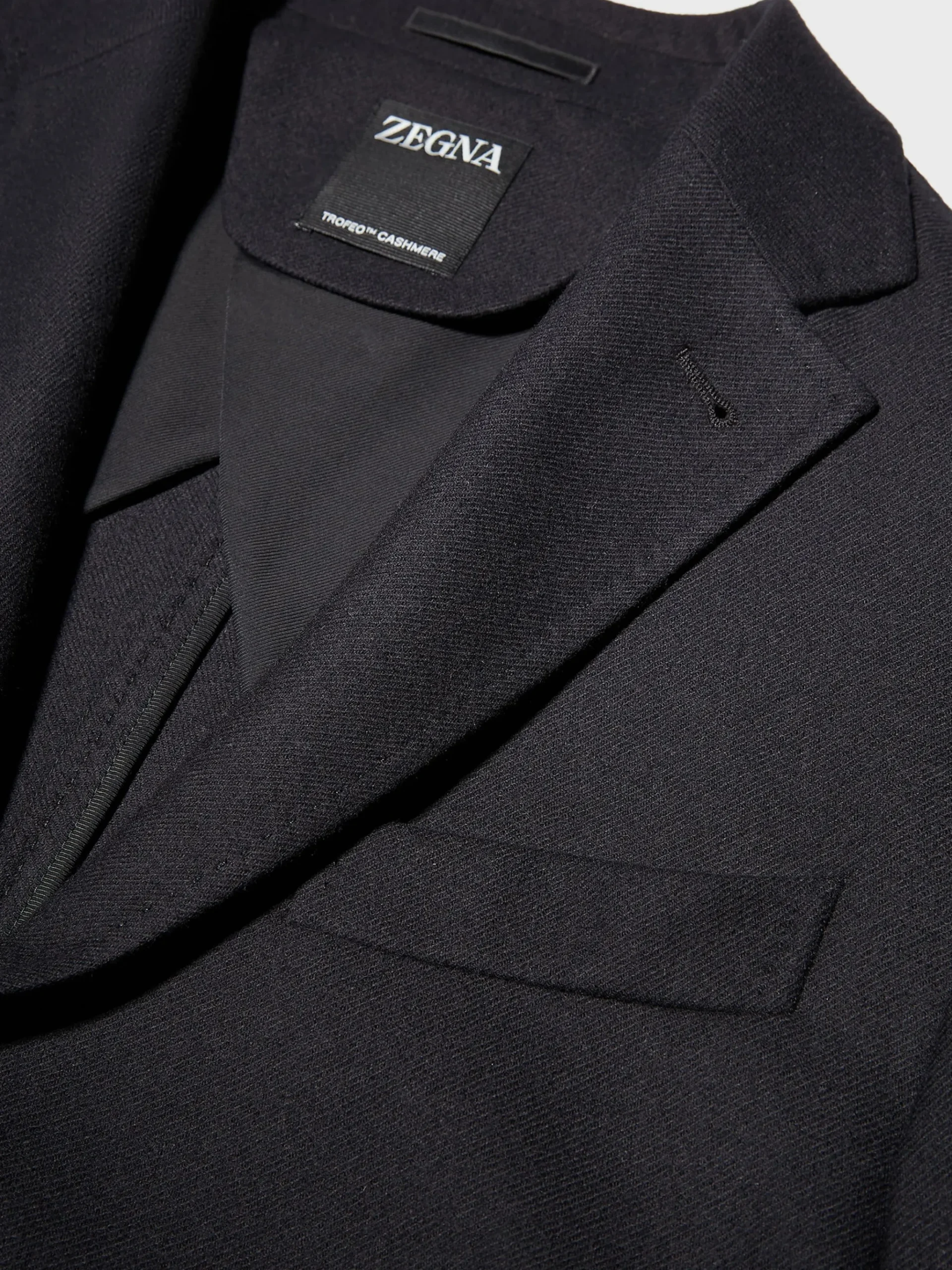 Black Trofeo™ Cashmere Shirt Jacket