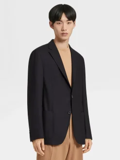 Black Trofeo™ Cashmere Shirt Jacket