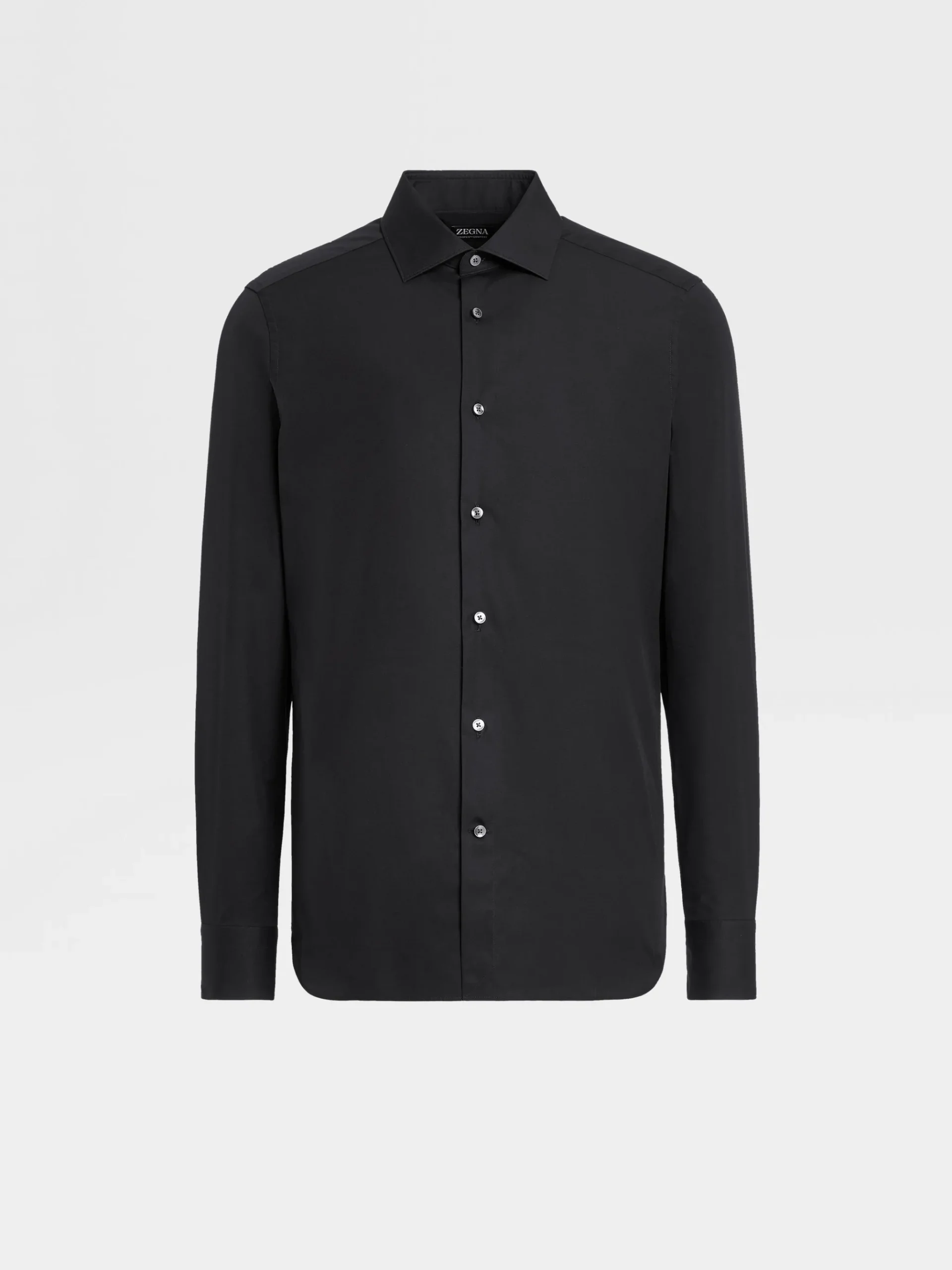 Black Trofeo™ Comfort Cotton Shirt
