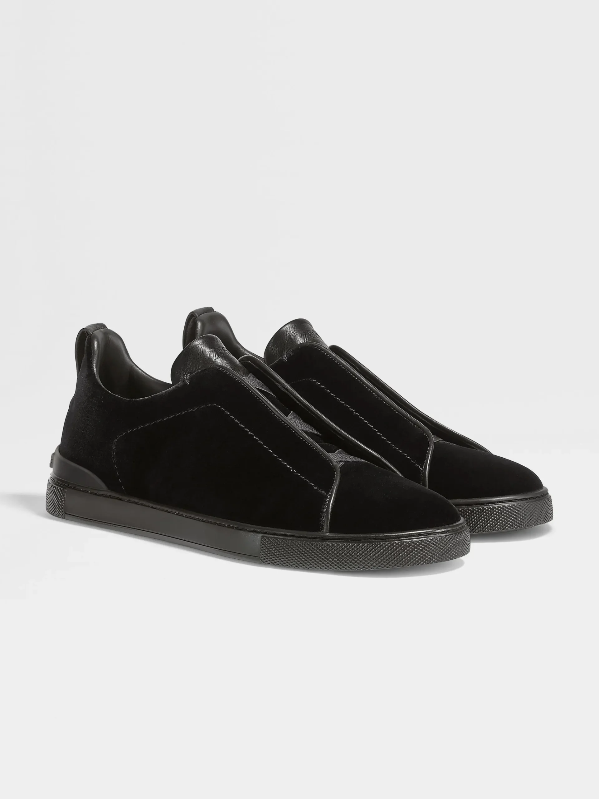 Black Velvet Triple Stitch™ Sneakers