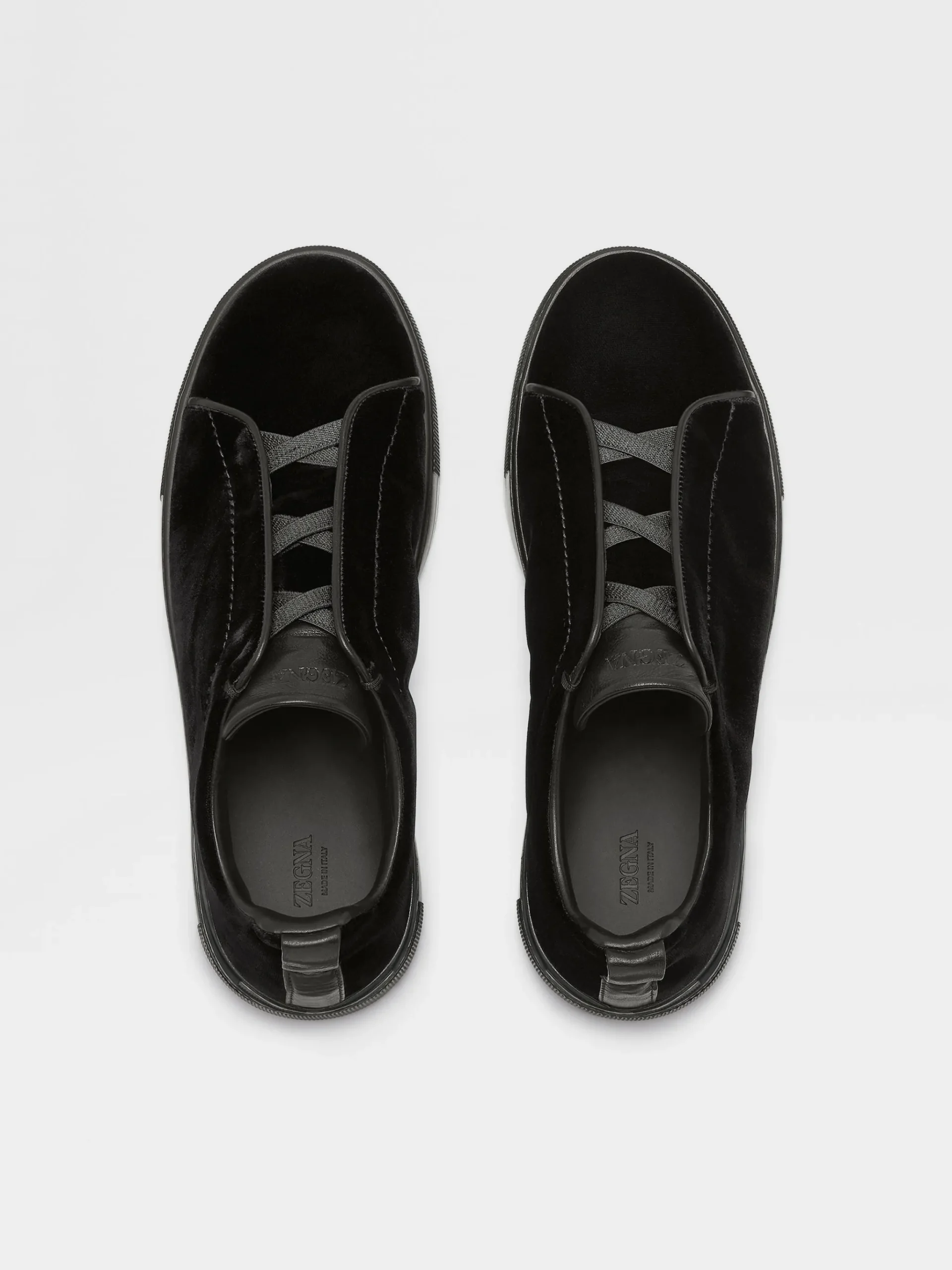 Black Velvet Triple Stitch™ Sneakers