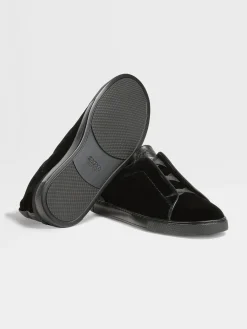 Black Velvet Triple Stitch™ Sneakers