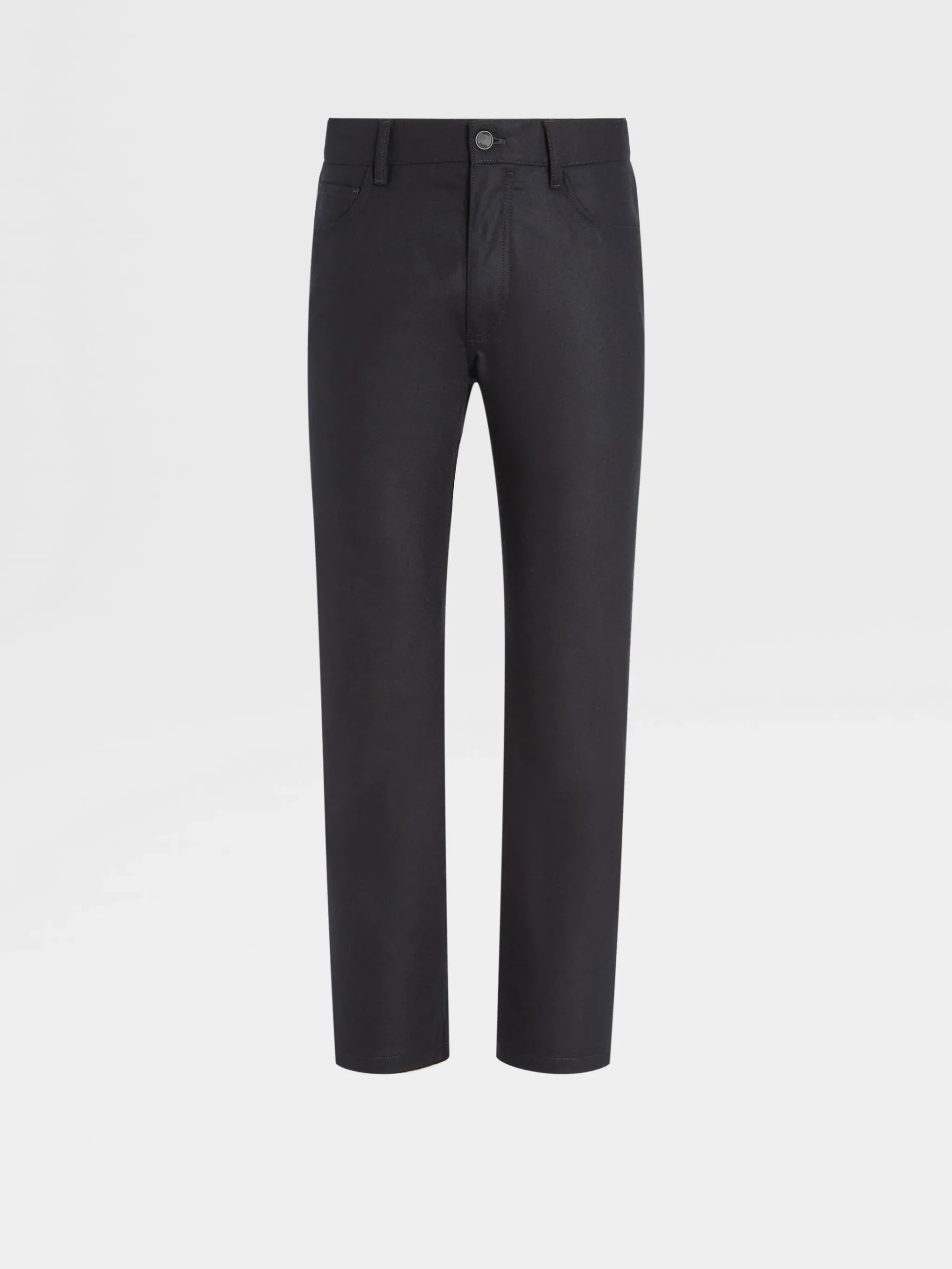 Black Wool and Cashmere Roccia Pants