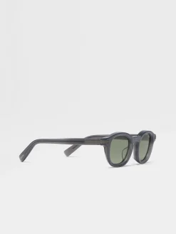 Blue Aurora I Acetate Sunglasses