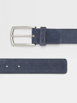 Blue Suede Belt