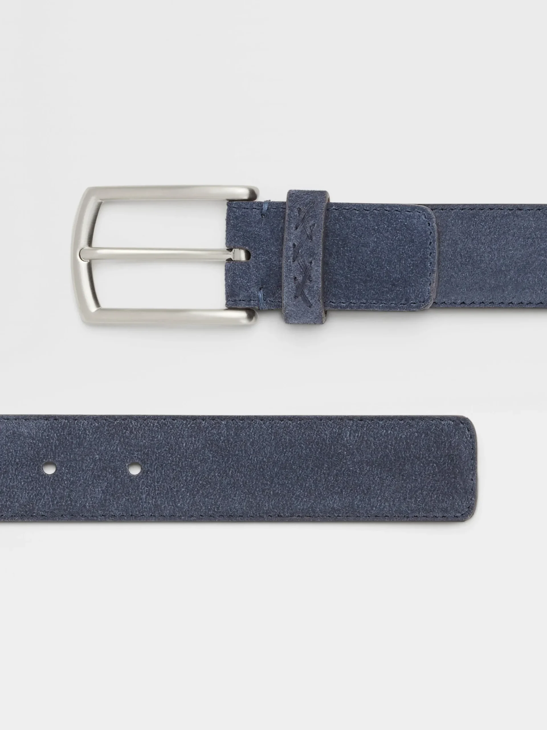 Blue Suede Belt