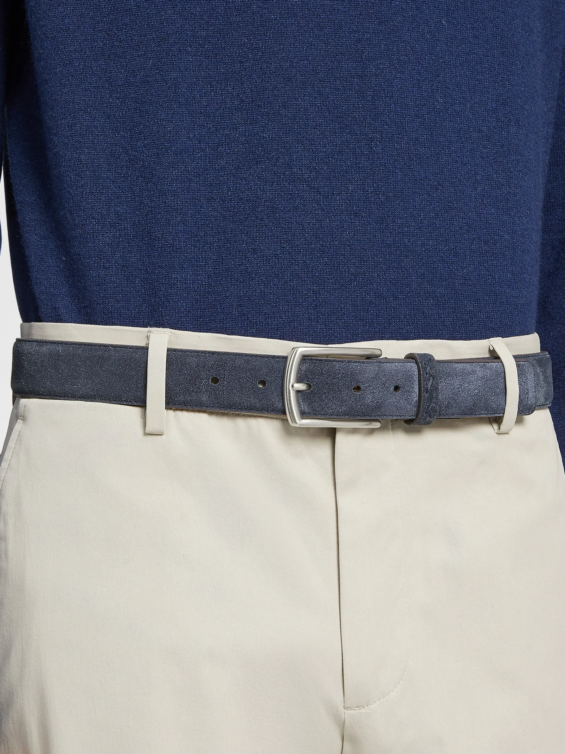 Blue Suede Belt