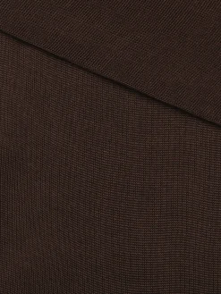 Brown Cotton Socks