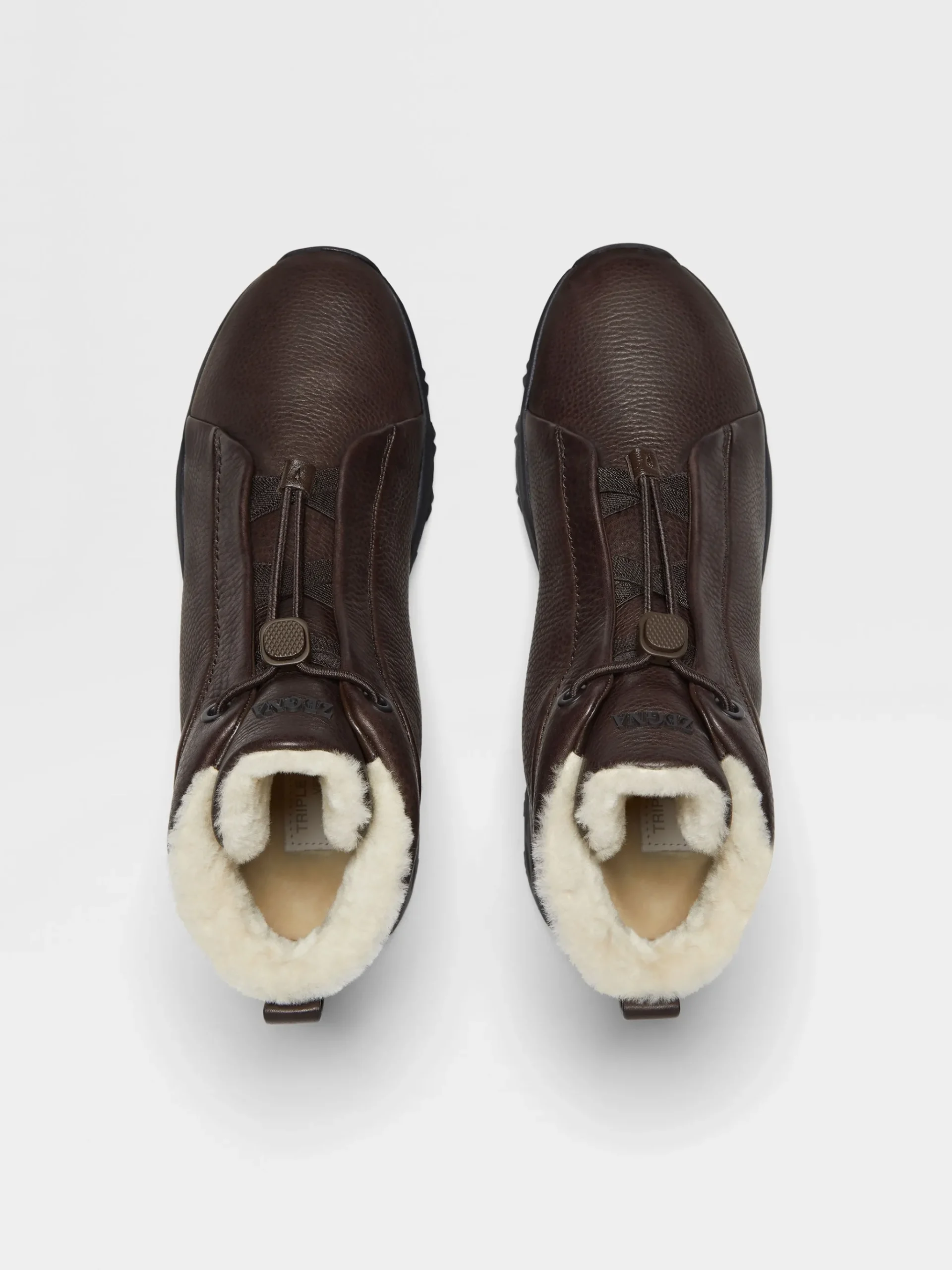Brown Leather Triple Stitch™ Vetta Sneakers