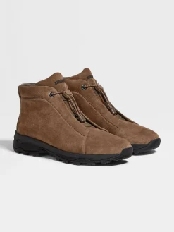 Brown Suede Triple Stitch™ Vetta Sneakers