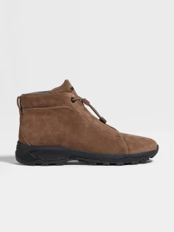 Brown Suede Triple Stitch™ Vetta Sneakers