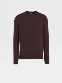 Burgundy 12milmil12 Wool Crewneck