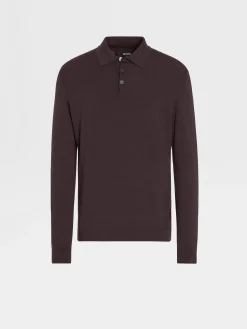 Burgundy 12milmil12 Wool Polo