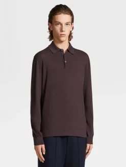 Burgundy 12milmil12 Wool Polo