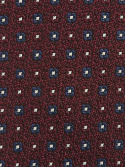 Burgundy Silk Tie