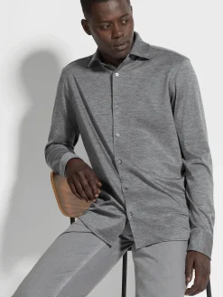 Cashmere and Silk Shirt