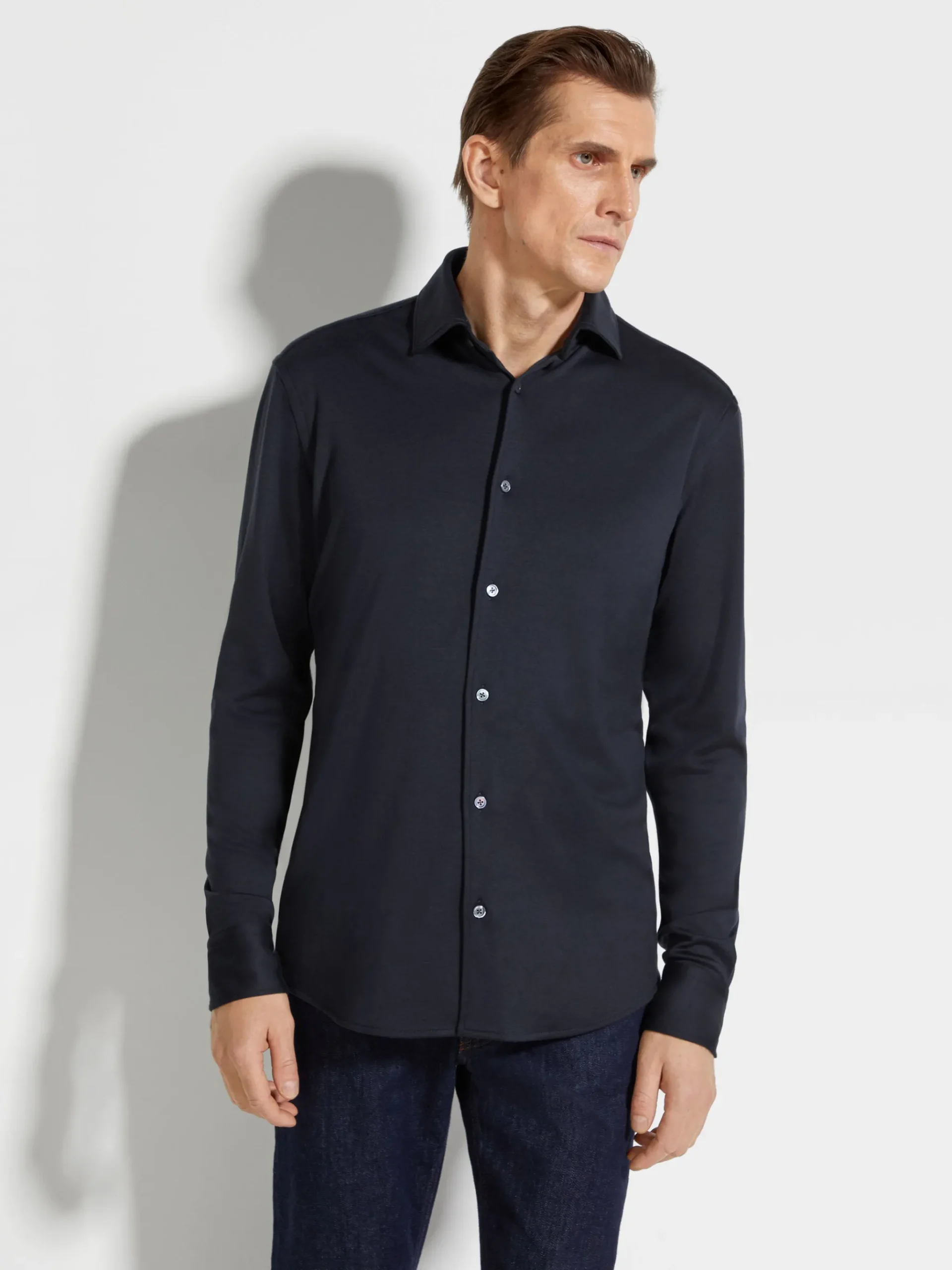 Cashmere and Silk Shirt